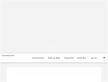 Tablet Screenshot of cloverleaffarm.com